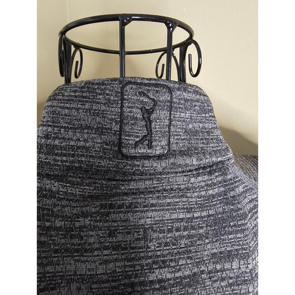 PGA TOUR Golf Black Caviar Heather VEST men's size XL Gift - Picture 7 of 10